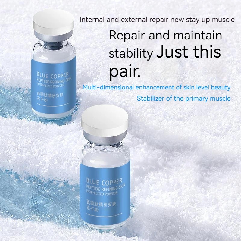 20pcs Blue Copper Peptide Free - огляд і ціна Oligopeptide Wrinkle