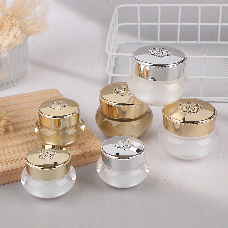 Acrylic Empty Travel Cream Jar - огляд і ціна Luxury Skincare Cream