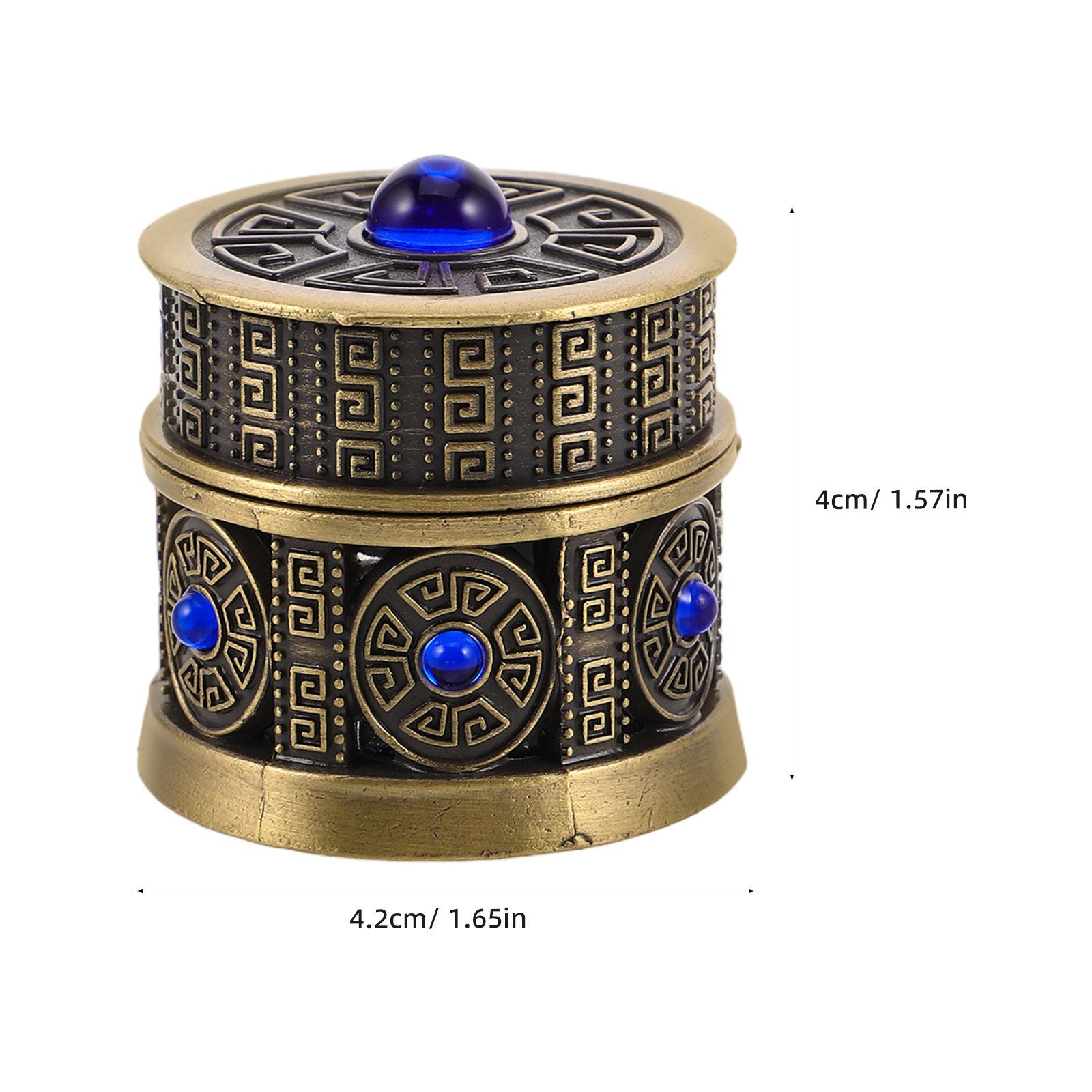 Refillable Metal Glass Cream S - огляд і ціна Luxury Skincare Cream