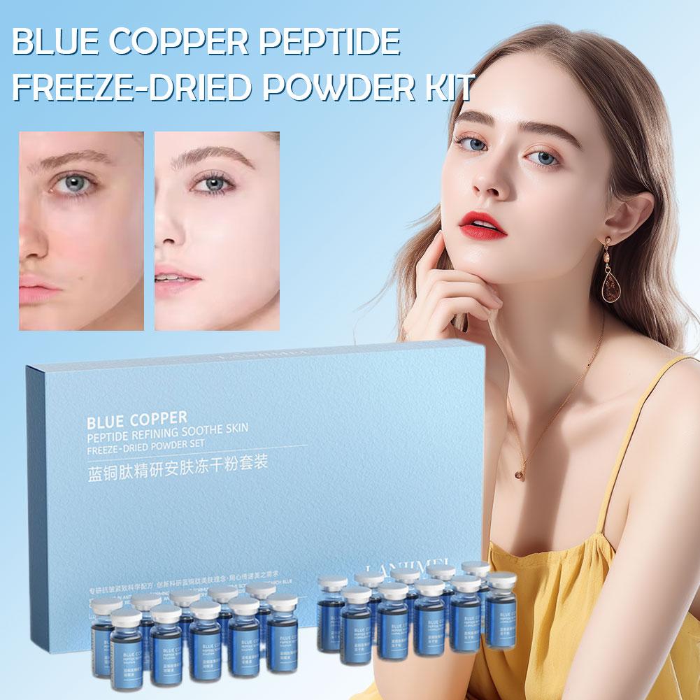 30mg Blue Copper Peptide Freez - огляд і ціна Oligopeptide Wrinkle